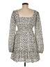 Missguided 100% Polyester Polka Dots Ivory Casual Dress Size 8 - photo 2