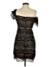 StyleStalker 100% Polyester Black Cocktail Dress Size XS - photo 2