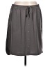 Apt. 9 100% Polyester Solid Gray Casual Skirt Size L - photo 1