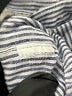 Zara Stripes Blue Long Sleeve Button-Down Shirt Size 13 - 14 - photo 4