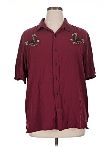 Urban Outfitters Short Sleeve Button-Down Shirt (view 1)