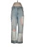 Pilcro Graphic Blue Jeans Size 30 waist - photo 1