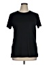 Fabletics Solid Black Short Sleeve T-Shirt Size XL - photo 1