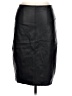 Express 100% Polyurethane Black Faux Leather Skirt Size 10 - photo 1