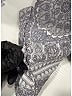 Zimmermann 100% Rayon Paisley Gray Casual Pants Size 10 (3) - photo 13