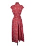 Hayden 100% Polyester Print Red Casual Dress Size S - photo 2