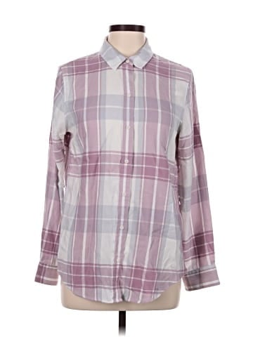 Banana Republic Factory Store Long Sleeve Button-Down Shirt (view 1)