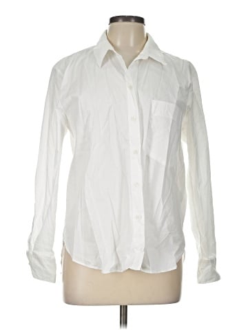 Zara Long Sleeve Button-Down Shirt (view 1)