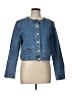 Ann Taylor LOFT Blue Denim Jacket Size L - photo 1
