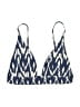 J. by J.Crew Chevron-herringbone Blue Swimsuit Top Size XS - photo 1