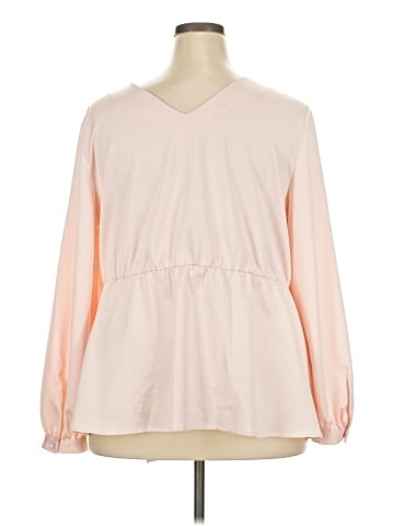 Lane Bryant Long Sleeve Blouse (view 2)