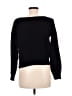 Banana Republic Solid Black Pullover Sweater Size M - photo 2