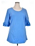 Assorted Brands Blue 3/4 Sleeve T-Shirt Size XL - photo 1