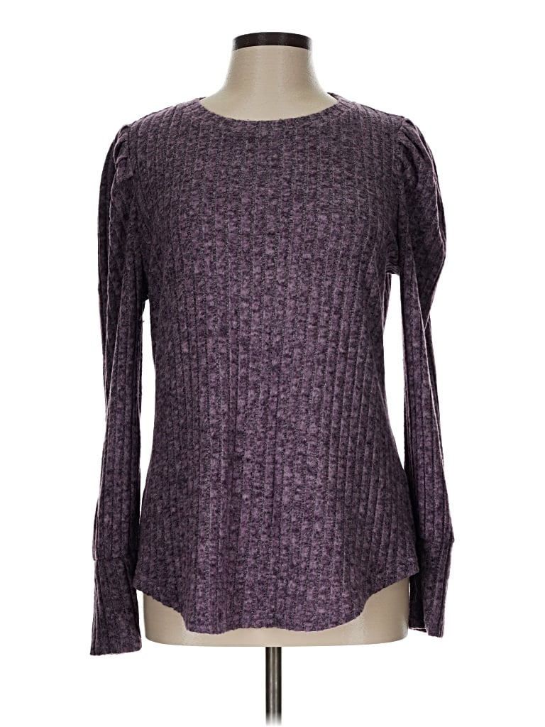 Pre-owned Miholl Pullover Sweater In Purple