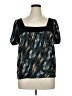 Candie's Teal Short Sleeve Blouse Size XL - photo 1