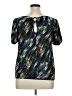 Candie's Teal Short Sleeve Blouse Size XL - photo 2