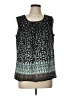 Talbots Outlet Teal Sleeveless Blouse Size L - photo 1