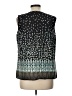 Talbots Outlet Teal Sleeveless Blouse Size L - photo 2