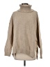 H&M Solid Tan Turtleneck Sweater Size S - photo 1