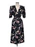Cassidy Floral Black Cocktail Dress Size 6 - photo 1