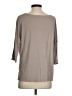 Three Dots 100% Viscose Tan 3/4 Sleeve T-Shirt Size XS - photo 2