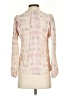 Dolan Pink Long Sleeve Blouse Size XXS - photo 2
