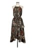 Express 100% Polyester Paisley Gray Casual Dress Size M - photo 1