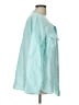 Talbots 100% Linen Teal Long Sleeve Blouse Size 12 - photo 4