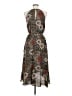 Express 100% Polyester Paisley Gray Casual Dress Size M - photo 2