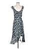 Veronica Beard 100% Silk Paisley Blue Cocktail Dress Size 2 - photo 1