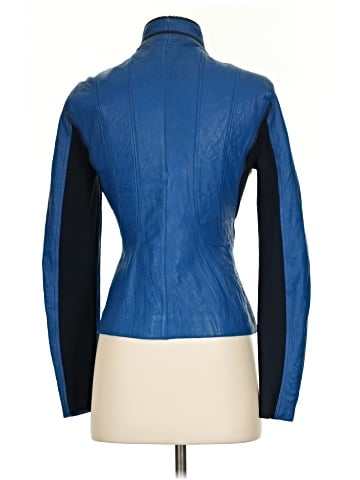 Elie Tahari Leather Jacket (view 2)