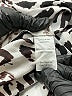CAbi 100% Polyester Animal Print Ivory Long Sleeve Blouse Size S - photo 8