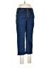 Westbound Solid Blue Jeans Size 8 Petite - photo 1