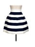 Assorted Brands Stripes White Casual Skirt Size L - photo 1
