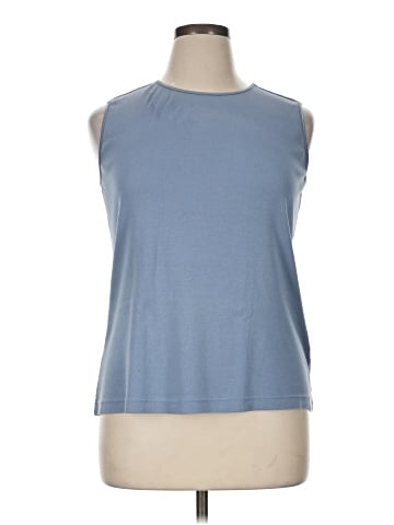 Christopher & Banks Sleeveless T-Shirt (view 1)