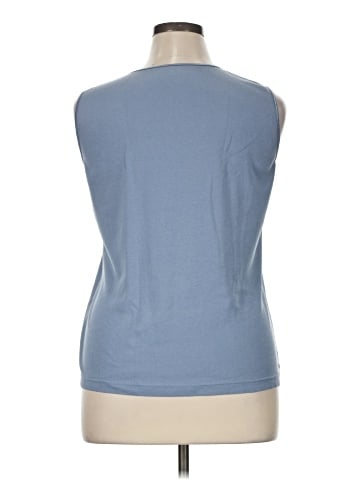Christopher & Banks Sleeveless T-Shirt (view 2)