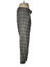 Massimo Dutti 100% Polyester Plaid Gray Dress Pants Size 8 - photo 4