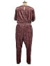 Old Navy Paisley Burgundy Jumpsuit Size XL - photo 2