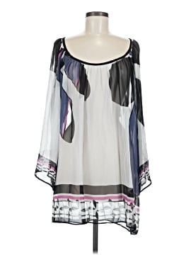 Analili 3/4 Sleeve Silk Top (view 1)