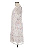 Slate & Willow Tie-dye White Cocktail Dress Size M - photo 5