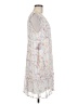 Slate & Willow Tie-dye White Cocktail Dress Size M - photo 4