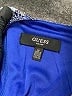 Guess 100% Polyester Graphic Blue Cocktail Dress Size 12 - photo 4