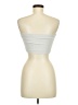 Out From Under Silver Tube Top Size M - photo 2