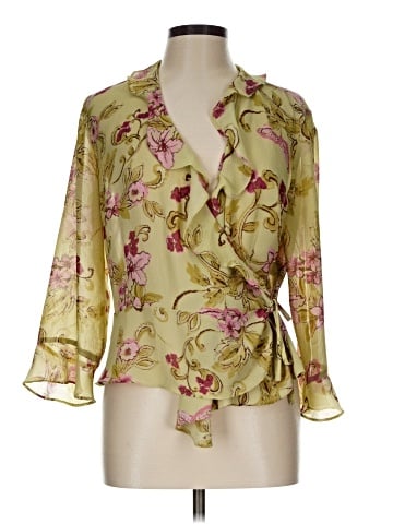Emma James 3/4 Sleeve Blouse (view 1)