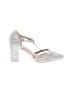 Assorted Brands Metallic Silver Heels Size EU 39 - photo 1