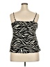 Time and Tru Black Sleeveless Top Size XXL - photo 2