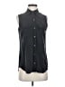 Equipment 100% Silk Black Sleeveless Silk Top Size XS - photo 1