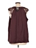 Torrid 100% Polyester Burgundy Long Sleeve Blouse Size Lg Plus (0) - photo 2