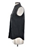 Equipment 100% Silk Black Sleeveless Silk Top Size XS - photo 5