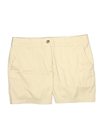 Ann Taylor LOFT Outlet Khaki Shorts (view 1)
